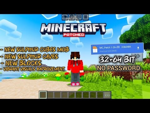 Minecraft Patch 1.26.20 🔥| New Sulphur Cubes Mob, Java Combat Update! 