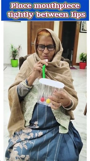 CORRECT WAY OF USING SPIROMETER#BETTER LUNG HEALTH #COPD#SmartMedicalKnowledge