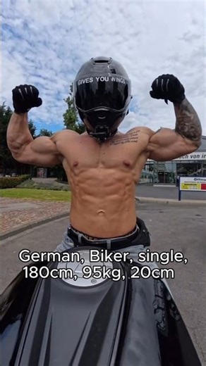 muscular biker men #germany #muscular #muscularbody #bikermen #vlog