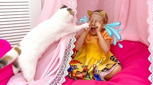 25K views · 464 reactions | Nastya and a fun story about a splinter in the finger | Vlad FamilyShow | Facebook