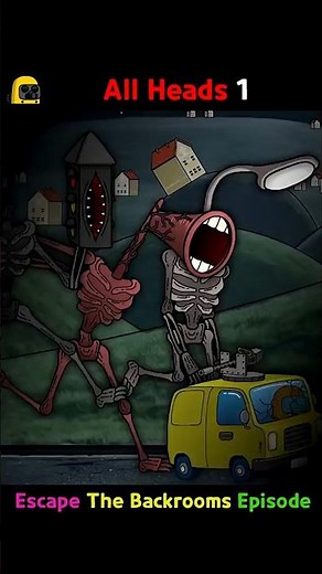 백룸 탈출 Escape The Backroom / All Heads 1 #entity #animation #백룸