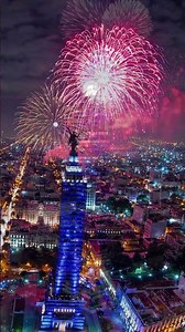 Happy New Year 🎆 Fireworks Celebration #shorts #newyear #hooplakidz