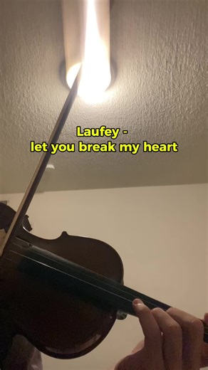 Let You Break My Heart Again - Violin Cover