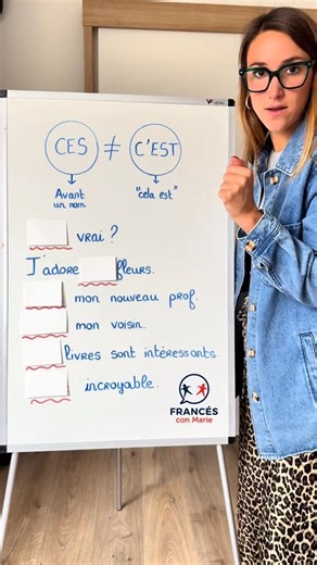 Ces ou c’est 🇫🇷 #CapCut #francia #france #france #language #aprenderfrances #frenchclass #frenchlesson #clasesdefrances #clasesdefrances🇫🇷 | FrancesconMarie12