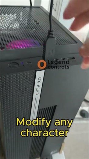 Programming allows you to modify the encoding and characters.Binary, decimal, Gray code