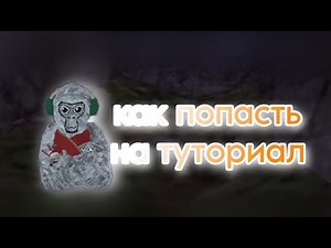ГАЙД КАК ПОПАСТЬ НА ТУТОРИАЛ | gorilla tag |ПОФИКСИЛИ, БОЛЬШЕ НЕ РАБОТАЕТ
