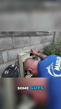 Quick Electrical Box Mounting Technique for Pool Setups #poolcare #installation