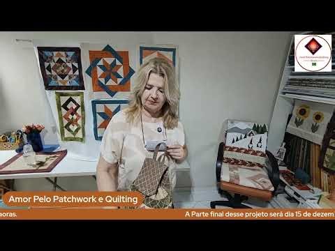 Tutorial Mochila Country e Capa de almofada com estrela de 8 pontas em uma só Live!!! PARTE 3