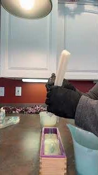 Come watch me make a batch of cold process soap #soapmaking #soaptutorial