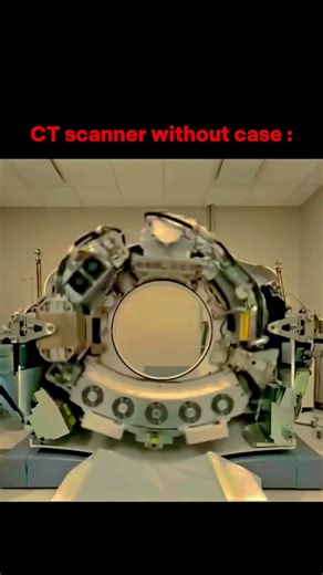CT scanners are highly magnetic 🧲