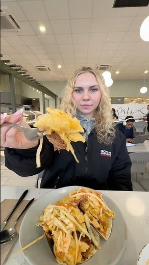 Trying the Dining Halls at Montclair 🥙