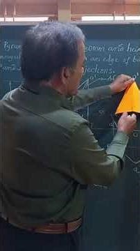 Engineering Drawing/ Projection of Pentagonal Pyramid