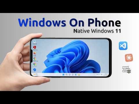 I Installed a Full Windows 11 pro on My Phone — Should You? 