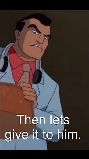 Batman The Animated series Matt Hagen turns into clayface