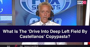 What Is The 'Drive Into Deep Left Field By Castellanos' Copypasta? The Surreal Baseball Moment Explained