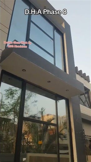Mercury Double Glaze Glass | Aluminium Windows Install 📍 Defence Phase 8 By RSG Aluminium #fyp