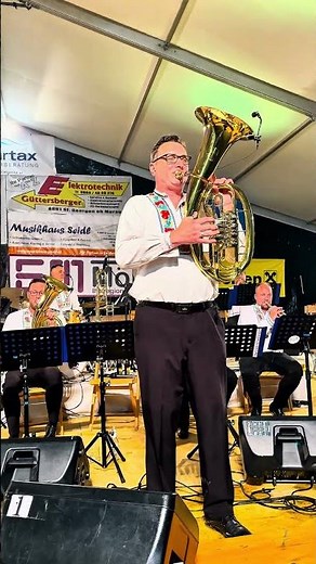 Solo für Tenorhorn #brass #live #blasmusik #musik #blech #blaskapelle #tenohorn #brassband