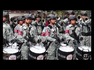Banda de Guerra de la Guardia Nacional #4k #desfilemilitar2023