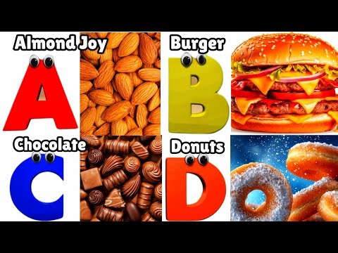 ABC Food Song for Toddler | Food Alphabet Song | Phonics for Kids | Alphabet Letters