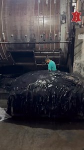 1K reactions · 42 shares | Drum dyed: Art. Cow calf natural lining...