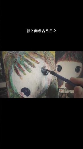 Creating, repetitively and calmly #painter #analogillustration #art #art #artist