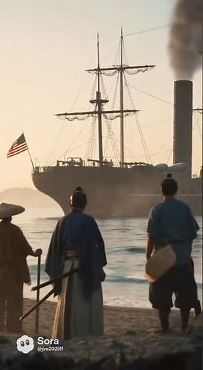 1853年 ペリーの黒船来航 Live