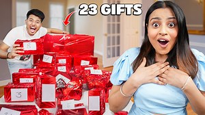 23 Gifts for Her 23rd Birthday Mayank Surprised Nishu. | Mayank Kaushik