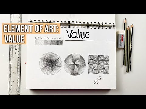 Lesson Plan For Art | VALUE; Element of Art