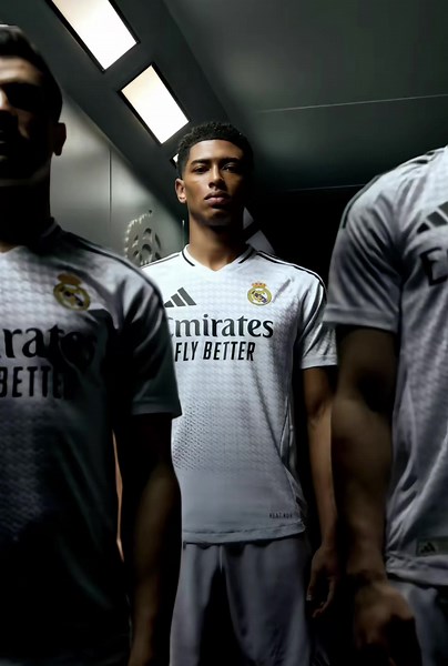 Calling all football fanatics! 👀 The new Real Madrid jersey is here, blending iconic style with top - notch performance. Its sleek design pays homage to the club's rich history, while the advanced fabric ensures maximum comfort on and off the pitch. Get yours now and show your support for the legends of La Liga! #RealMadrid #NewJersey #FootballFever#tiktok