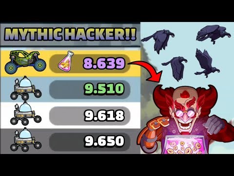 HACKER HAS UNLIMITED COINS MYTHIC SKIN!! 😱 IN COMMUNITY SHOWCASE - Hill Climb Racing 2