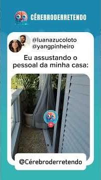 Eu assustando é assim #memebr #memes #humor