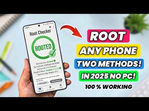 Root Any Phone With TWO METHODS! Root Android Phone Without PC!