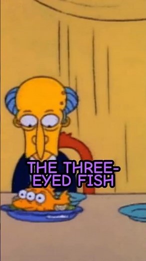 Blinky the 3 eyed fish from The Simpsons! #thesimpsons #blinky #90s