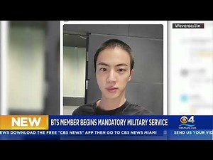 BTS Member Jin Begins Mandatory Military Service In South Korea