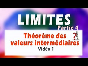 Théorème des valeurs intermédiaires (partie 1) T.V.I