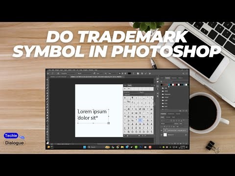 How to do Trademark Symbol in Photoshop