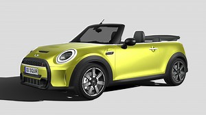 Mini Cooper S Convertible 2022 - Buy Royalty Free 3D model by SQUIR3D