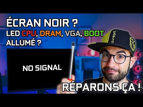 YOUR PC WON'T START? Black screen, no display, CPU LED, DRAM, VGA, boot light on? LET'S FIX IT!