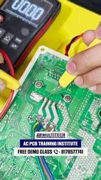 AC PCB Repairing 🔧 | IPM Module Testing Kaise Kare | Inverter AC PCB Practical