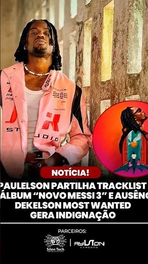 paulelson novo Álbum estreia e cria um grande impacto na música Angolana👏
