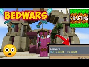 How to play a bedwars in crafting and building in Hindi