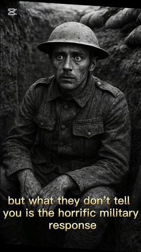 WWI most Shocking Secret Revealed #ShellShock #PTSD #MilitaryHistoryshorts