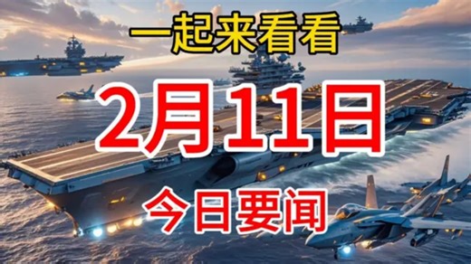就在今天，2月11号 凌晨1点前，32条新闻速递10分钟看完
