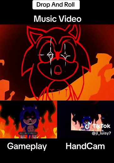 Friday Night Funkin | Sonic.exe Rerun Ust - Drop And Roll #fnfmod #fyp #fnf #fridaynightfunkin #fnfmobile #sonicexe