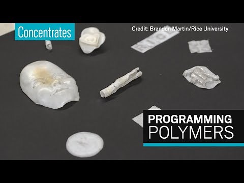 Programming polymers to remember complex, reversible shapes