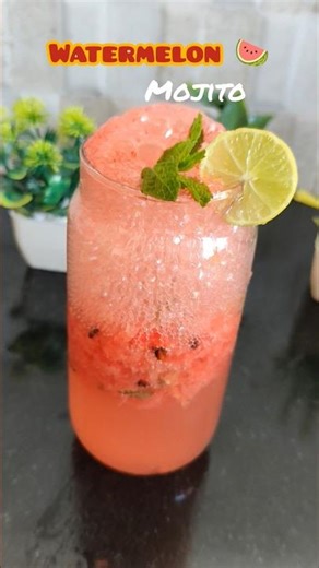 Stop Scrolling!🍉Summer Mojito Ready in 5 Min#MarathiFood#MarathiYouTuber#मराठीरेसिपी#उन्हाळ्यास्पेशल