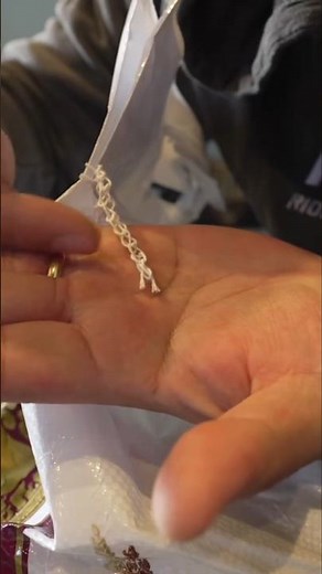 Rice Bag Opening Trick | Smart Way to Open Rice Sack Thread | Easy Unpacking Method #facts