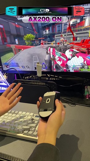 【Nintendo switch】ゲーム機でキーボードマウスを使い、オートエイムを実現する方法は本当に有効か？実機検証してみた！！#nintendoswitch #apexlegends #apexclips #apexpredator #fyp