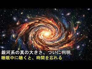 [睡眠ドキュメンタリー] 天の川銀河の本当の大きさが、ついに分かりました