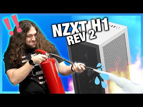 NZXT On Trial: H1 V2 Fire Testing, Mini-ITX Case Review, & Thermals